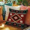Fahrendom Southwest Native American Indian Decorative Throw Pillow Covers 18 x 18 Set of 4, Boho Vintage Aztec Navajo Tribal Porch Outdoor Pillowcase, Western Geometric Couch Cushion Case Home Decor